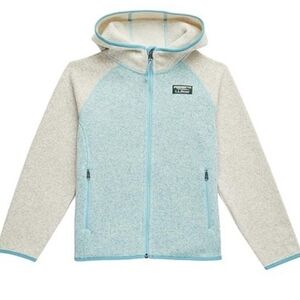 Kids' L.L.Bean's Sweater Fleece, Hooded Colorblock